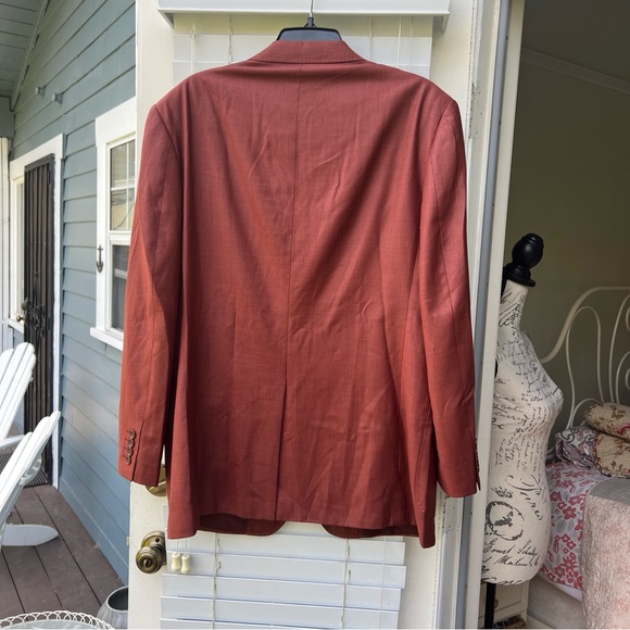 Laorencheng Rust Color Men’s Sport Coat From Fujian Old city Size  52A - Picture 4 of 9